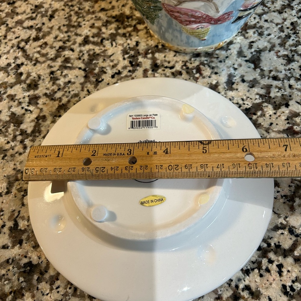 Yankee Candle Large Jar Shade and Jar Plate - Picture 5 of 8